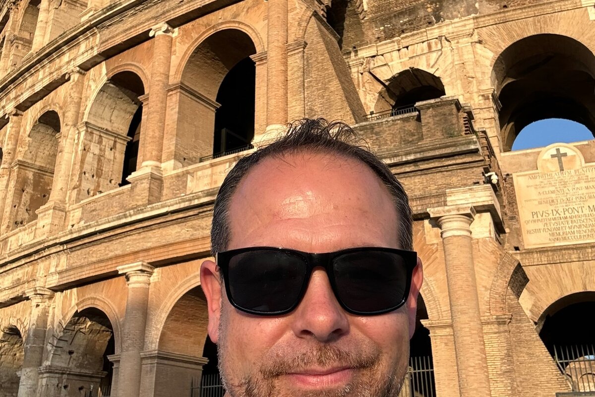 Chris traveling and serving around the world